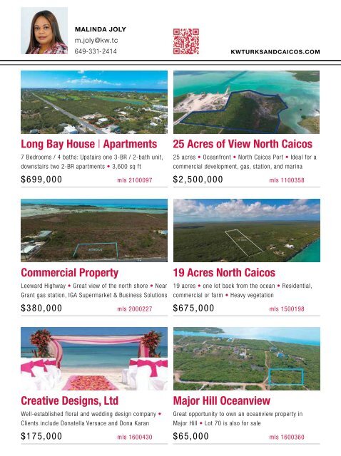 Turks & Caicos Islands Real Estate Winter/Spring 2021/22