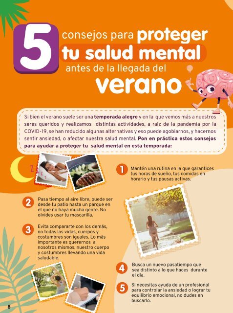 PREPARATE PARA UN VERANO SALUDABLE I NOVIEMBRE