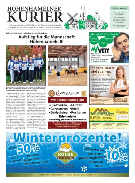 Hohenhamelner Kurier 25.11.2021