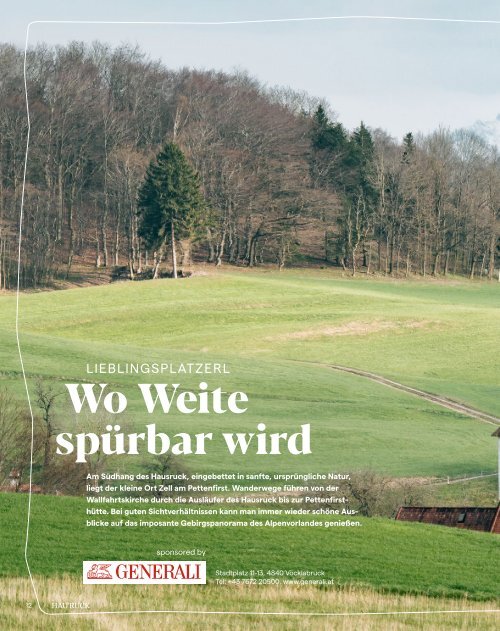 HAU'RUCK - Das Hausruckwald-Magazin / Winter 2021