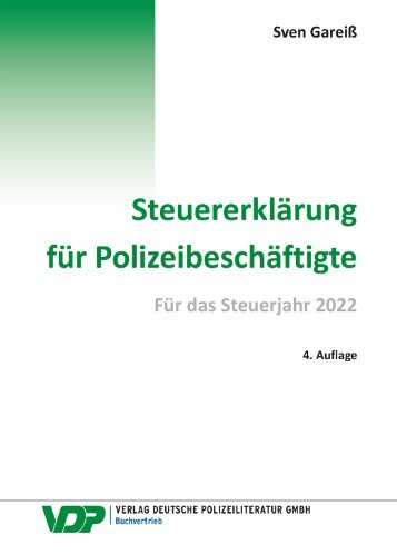 Steuererklärung für Polizeibeschäftigte - Leseprobe