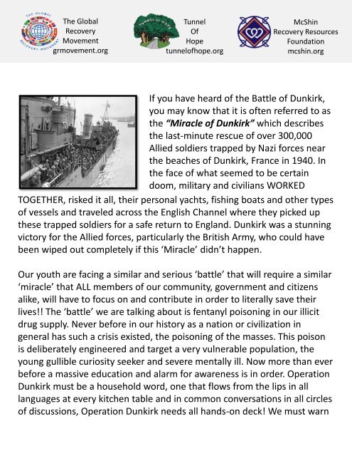 OPERATION DUNKIRK - School & Community Edition