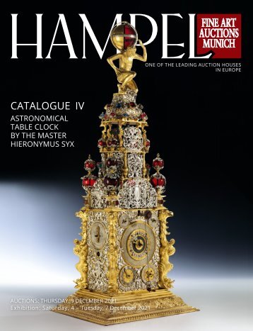 Astronomical Table Clock by the Master Hieronymus Syx