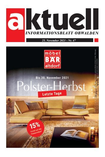 Aktuell Obwalden | KW47 | 25. November 2021