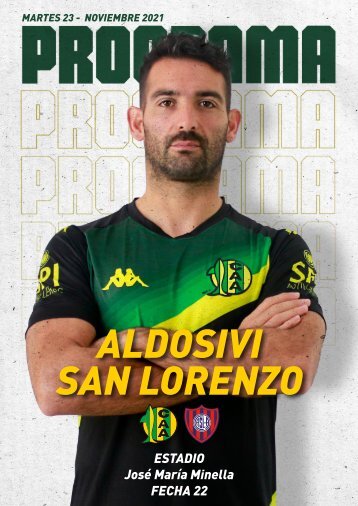 Fecha 22: Aldosivi vs. San Lorenzo