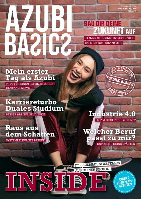 Azubi Basics Ausbildungs-Wissensmagazin OWL 2021/22 - Ausgabe 370AB