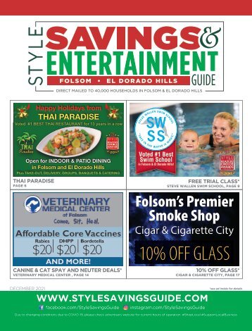 Style Savings and Entertainment Guide - December 2021