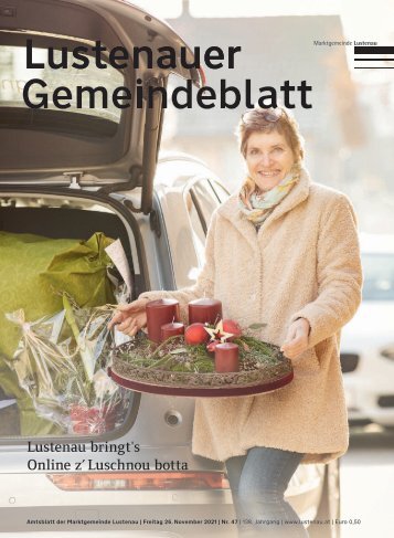 Lustenauer Gemeindeblatt Nr. 47 | Freitag 26. November 2021