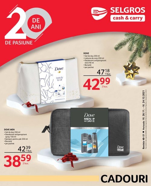 48-51 Cadouri Food 26.11-24.12.2021 (disponibil doar în format electronic)