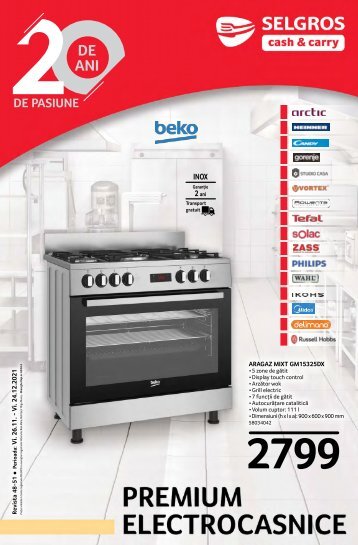48-51 Electrocasnice Premium 26.11-24.12.2021 (disponibil doar în format electronic)