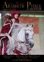 Arabische Pferde IN THE FOCUS 3/201 - Gestütsportrait Vogelsberg Araber