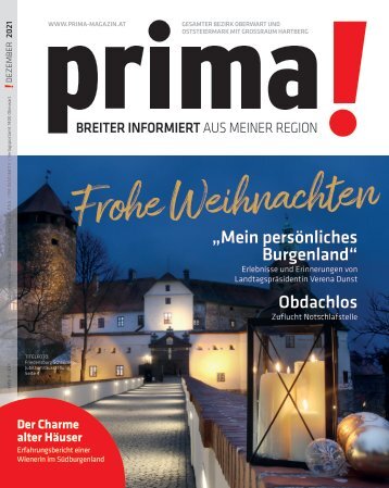Prima Magazin - Ausgabe Dezember 2021