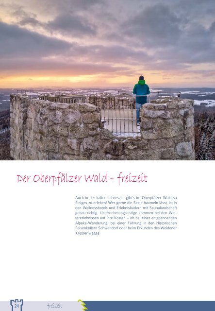 Freizeitmagazin  Oberpfälzer  Wald  Winter 2021/2022