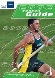 2001 - Athletics Australia