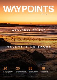 Waypoints Issue 02: Wellness at Sea, Wellness on Shore