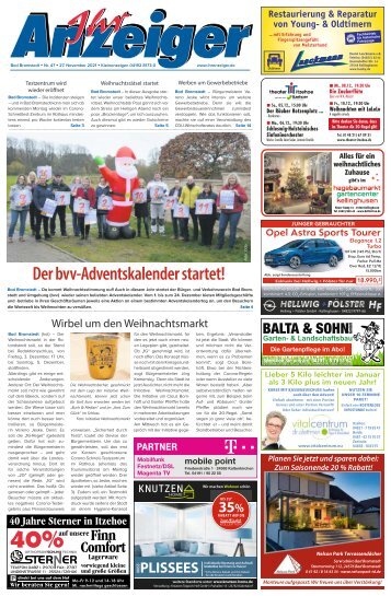 Ihr Anzeiger Bad Bramstedt 47 2021