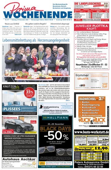 Prima Wochenende 47 2021