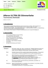 Alferon ULTRA DS Glimmerfarbe - all-color F. Windisch GmbH