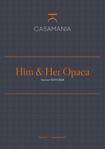 Campionario Him and Her Opaca [fr]