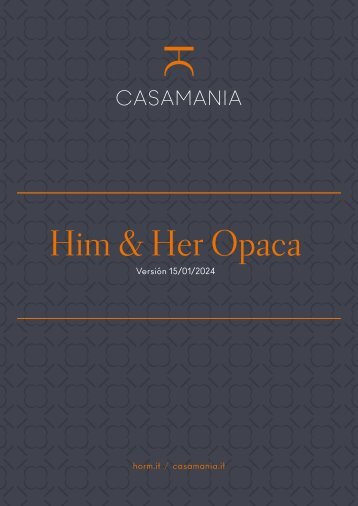 Campionario Him and Her Opaca [es]