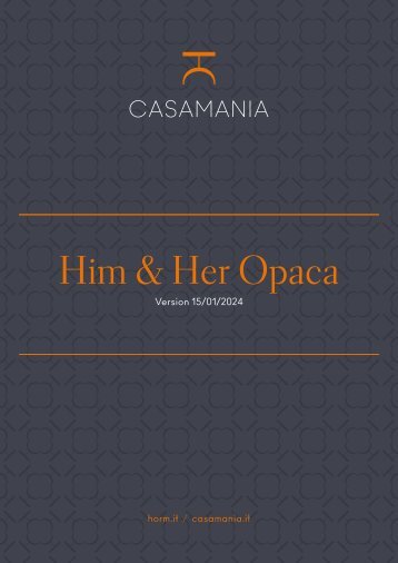 Campionario Him and Her Opaca [de]
