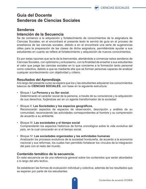 Guía del Docente Ciencias Sociales 7mo