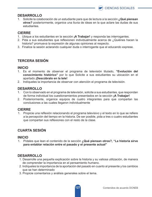 Guía del Docente Ciencias Sociales 7mo