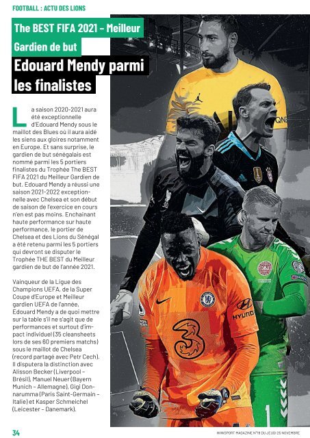 wiwsport Magazine n°19 - 25 novembre 2021