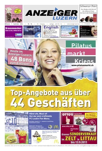 10 und 11 September 2011 - Anzeiger Luzern