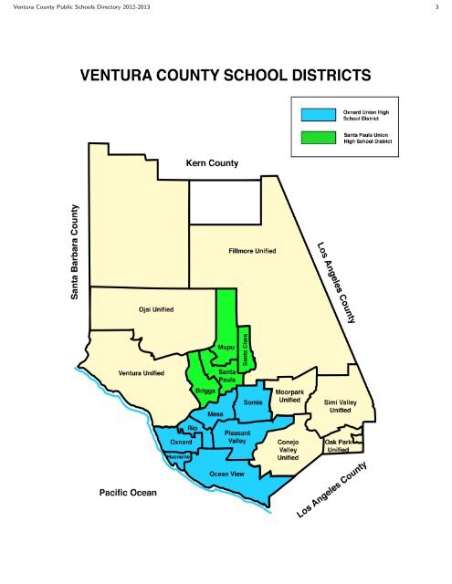 Contents - Ventura County Public Schools Directory - Ventura ...