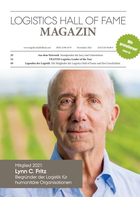 Logistics Hall of Fame Magazin 2021