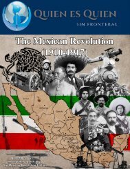 Mexican Revolution Edition 2021 I Quién es Quién Sin Fronteras