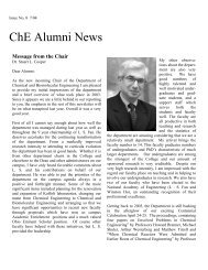 Alumni Newsletter - Chemical and Biomolecular Engineering - The ...