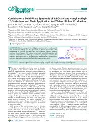 Combinatorial Solid-Phase Synthesis of 4,6-Diaryl and 4-Aryl, 6-Alkyl