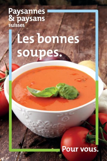 Les bonnes soupes