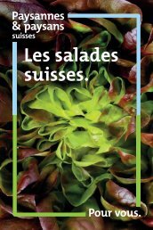 Les salades suisses