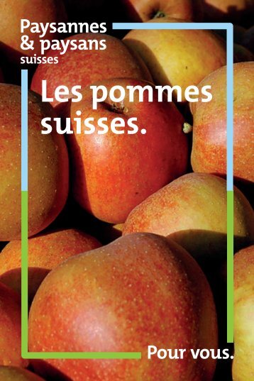 Les pommes suisses