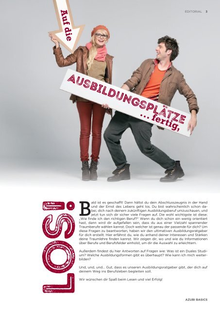 Azubi Basics Ausbildungs-Wissensmagazin Niedersachsen 2021/22 - Ausgabe 367AB