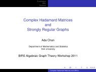 Complex Hadamard Matrices and Strongly Regular Graphs