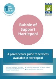 Bubble of Support Hartlepool