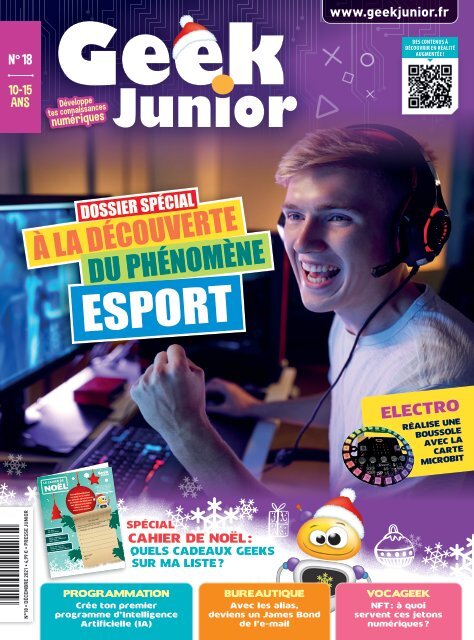 Geek Junior N°18 - décembre 2021 - extrait