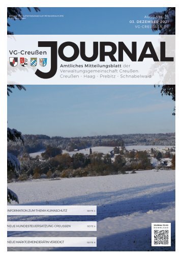 Creußen Journal - Ausgabe 03 Dezember 21