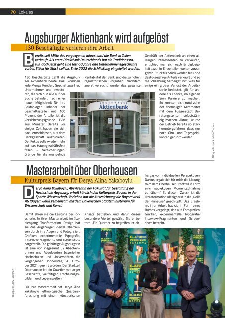 TRENDYone | Das Magazin – Augsburg – Dezember 2021