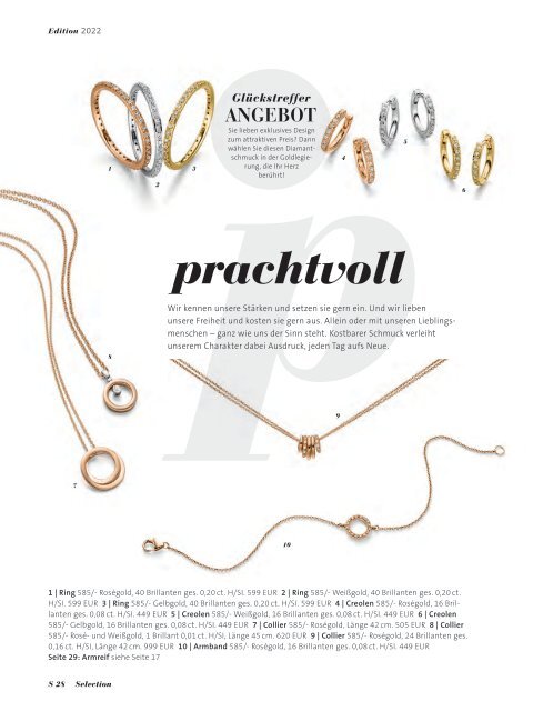 Juwelier Bungenstock Edition 22