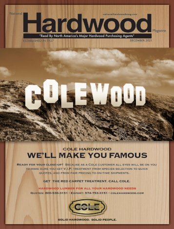 National Hardwood Magazine - December 2021