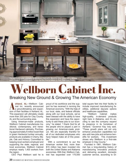 National Hardwood Magazine - December 2021