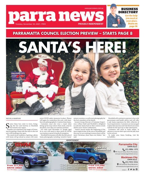 Parra News 30 November 2021