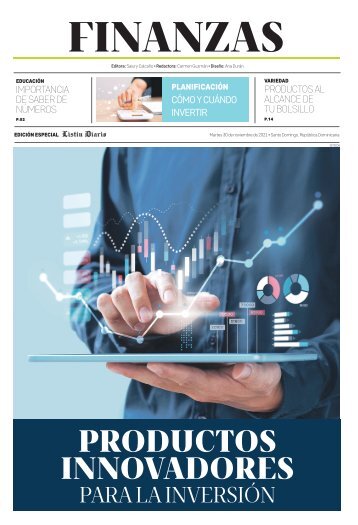FINANZAS PRODUCTOS  INNOVADORES  PARA LA INVERSIÓN