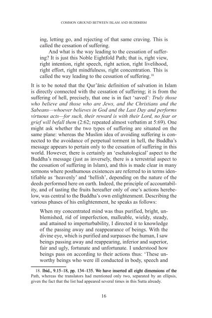Common Ground - Islam and Buddhism