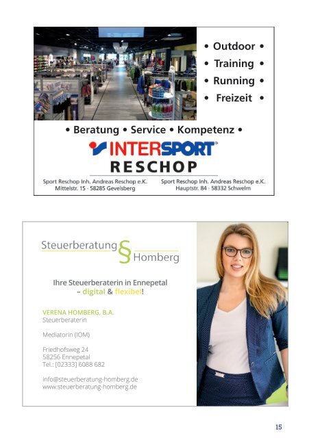 Heimspielheft EN Baskets Ausgabe 08 2021, 04.12.2021